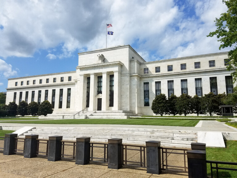 Federal Reserve Building in Washington DC, United States of America
